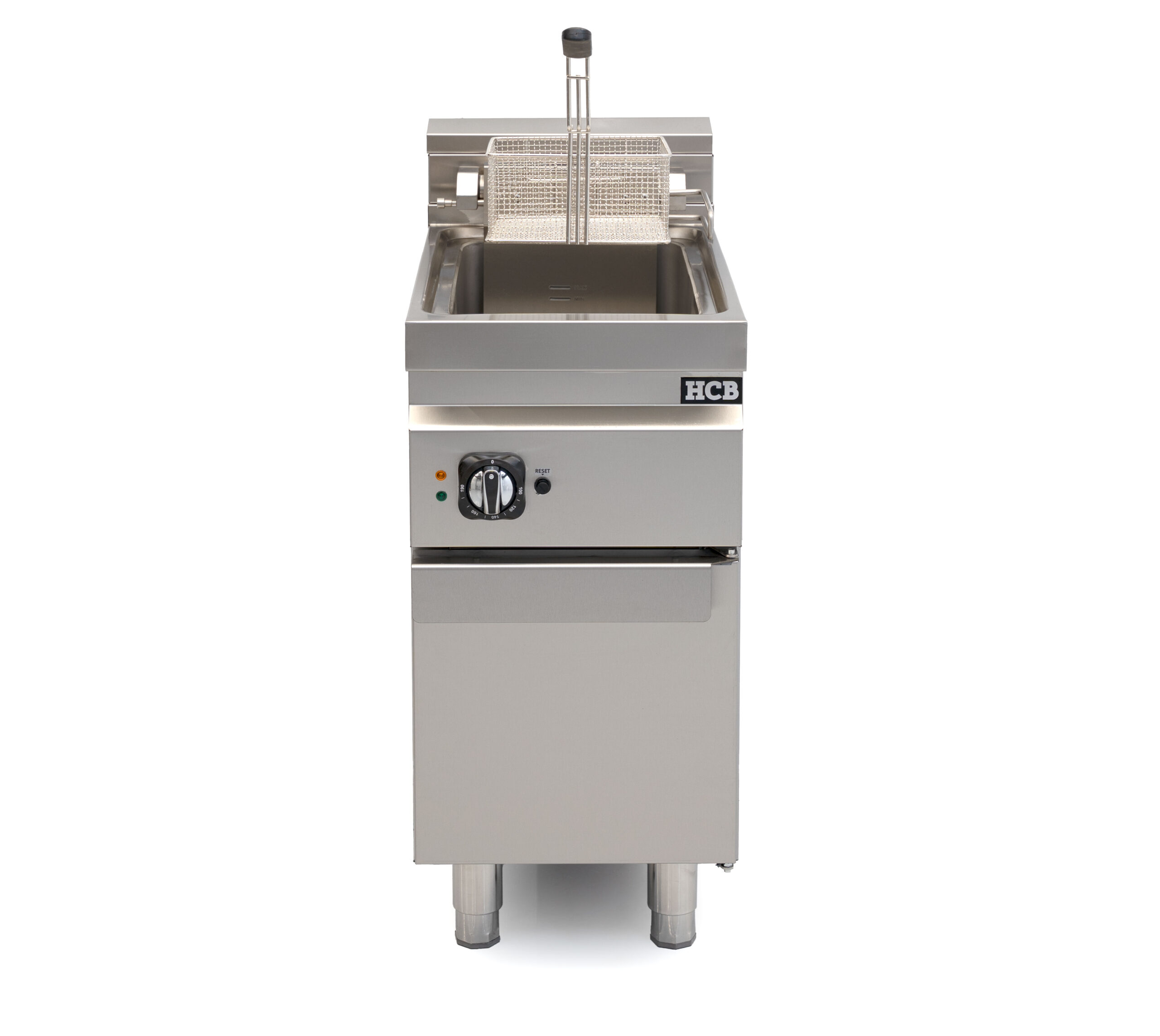 HCB-Fritteuse – 70S – 16 Liter – 14,2 kW – 400 V – Edelstahl