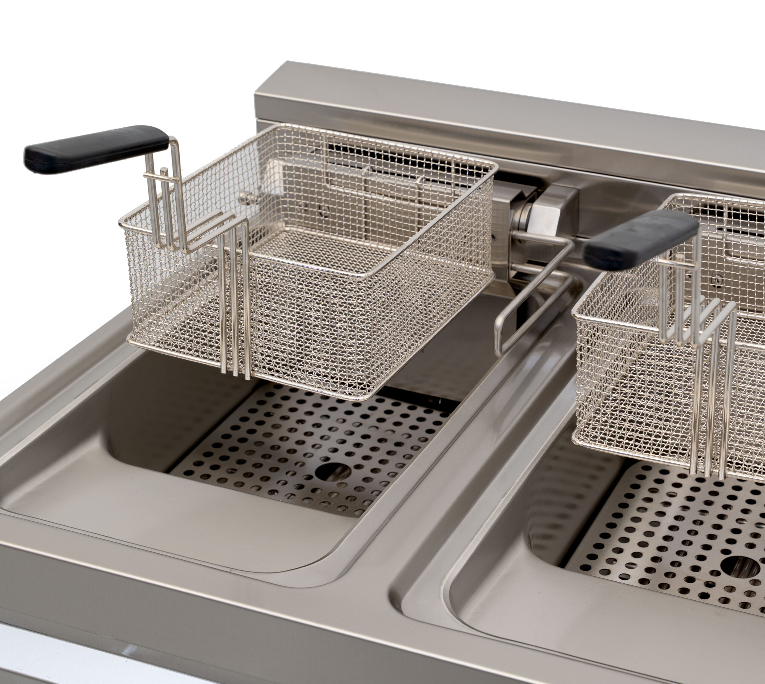 HCB-Fritteuse – 70S – 2 × 16 Liter – 28,4 kW – 400 V – Edelstahl