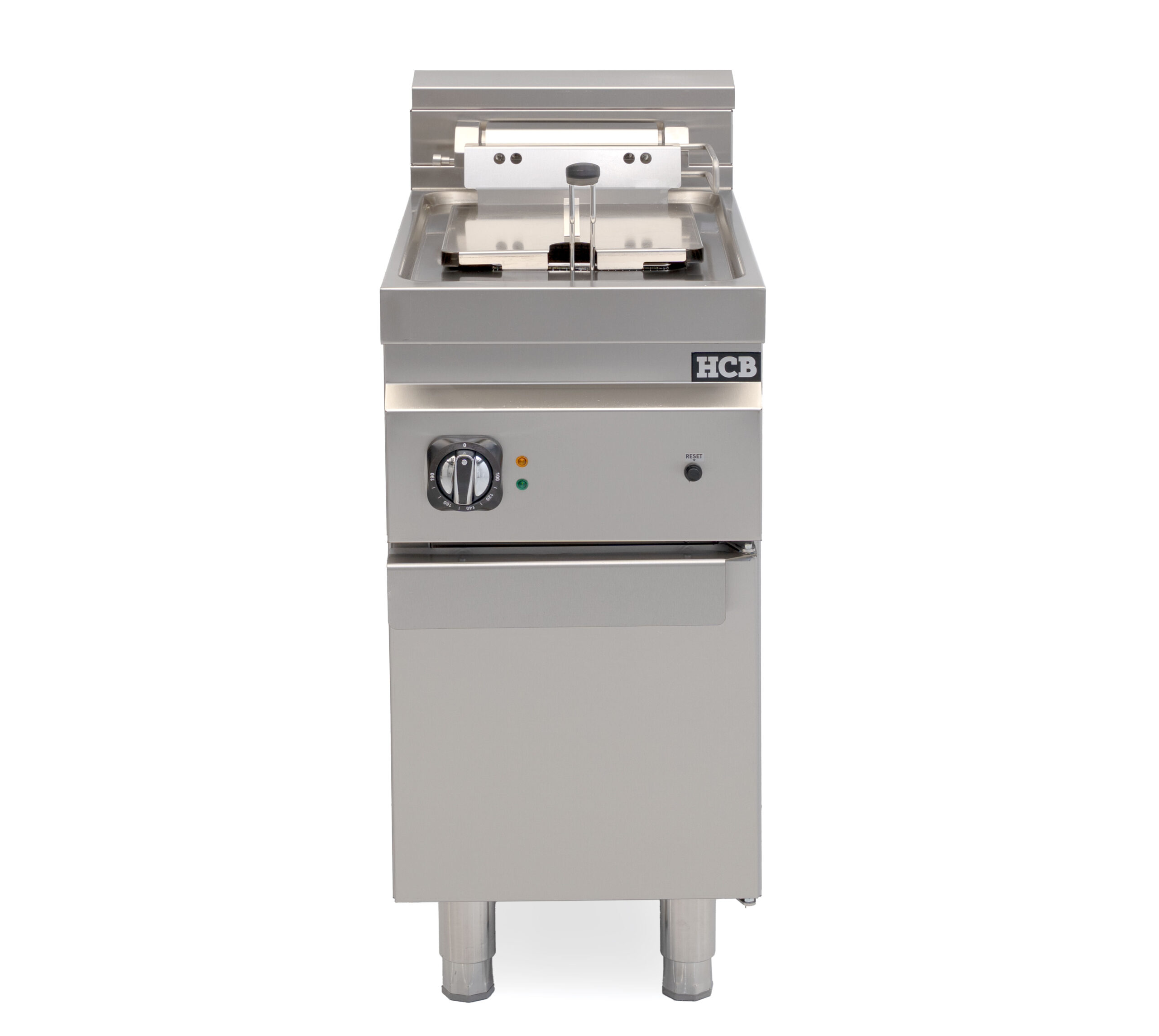 HCB-Fritteuse – 70S – 10 Liter – 9 kW – 400 V – Edelstahl