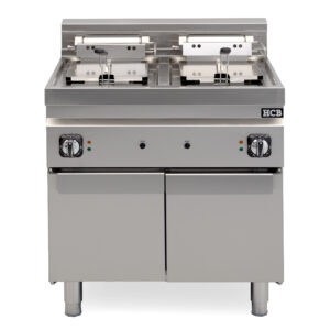 HCB-Fritteuse – 70S – 2 × 10 Liter – 18 kW – 400 V – Edelstahl
