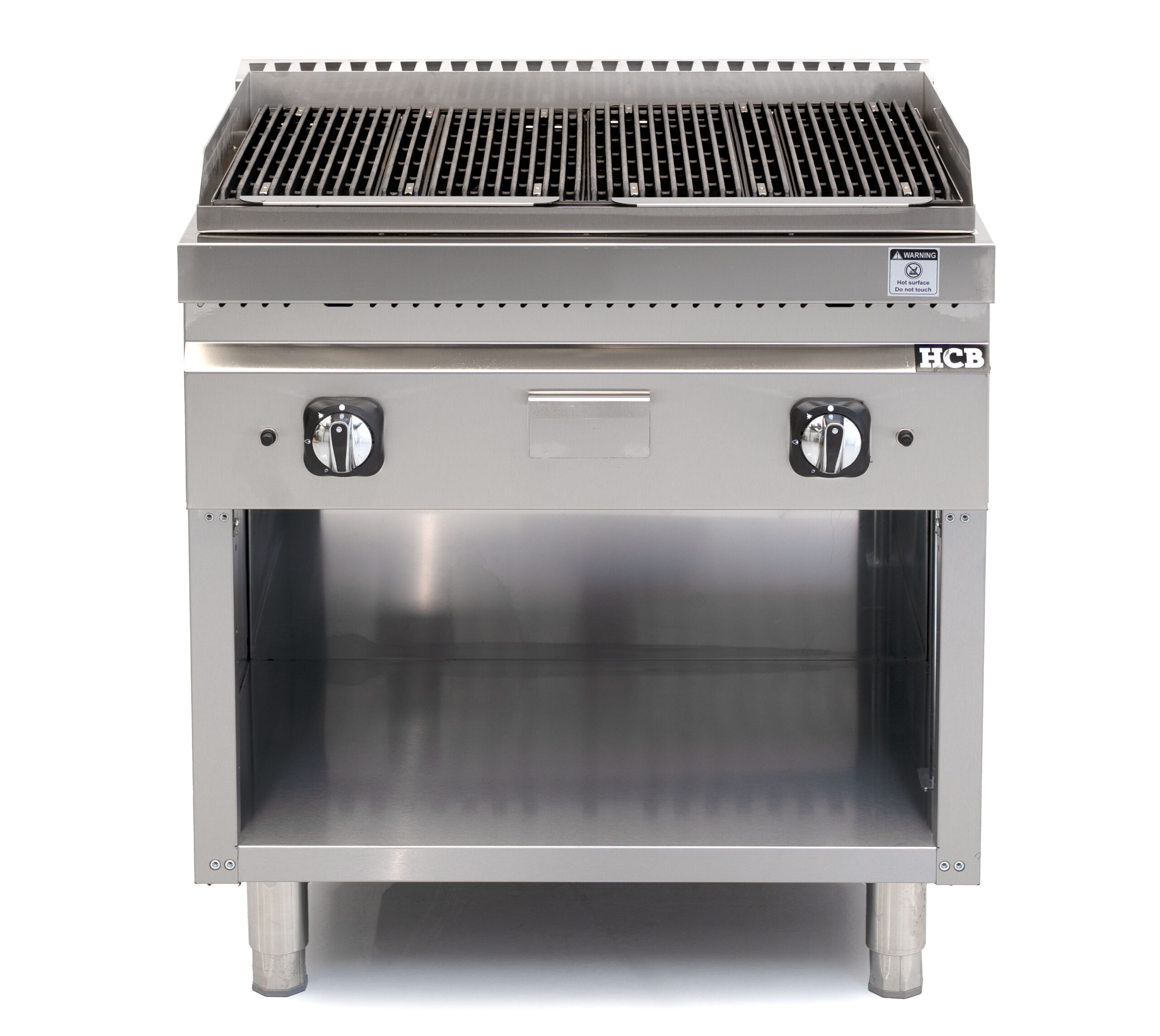 HCB Lavagrill – 70S – Lavastein – 18 kW – 80 cm – Erdgas – Edelstahl