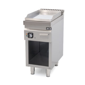 HCB-Backplatte – 70S – Chrom – 4,5 kW – 40 cm – 400 V – Edelstahl
